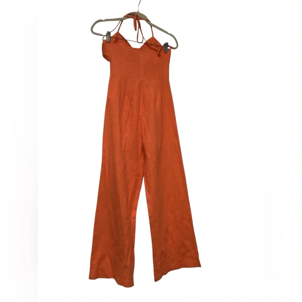 💥PRICE DROP💥 x REVOLVE Boat Linen JumpsuitSNDYS - Picture 4 of 6